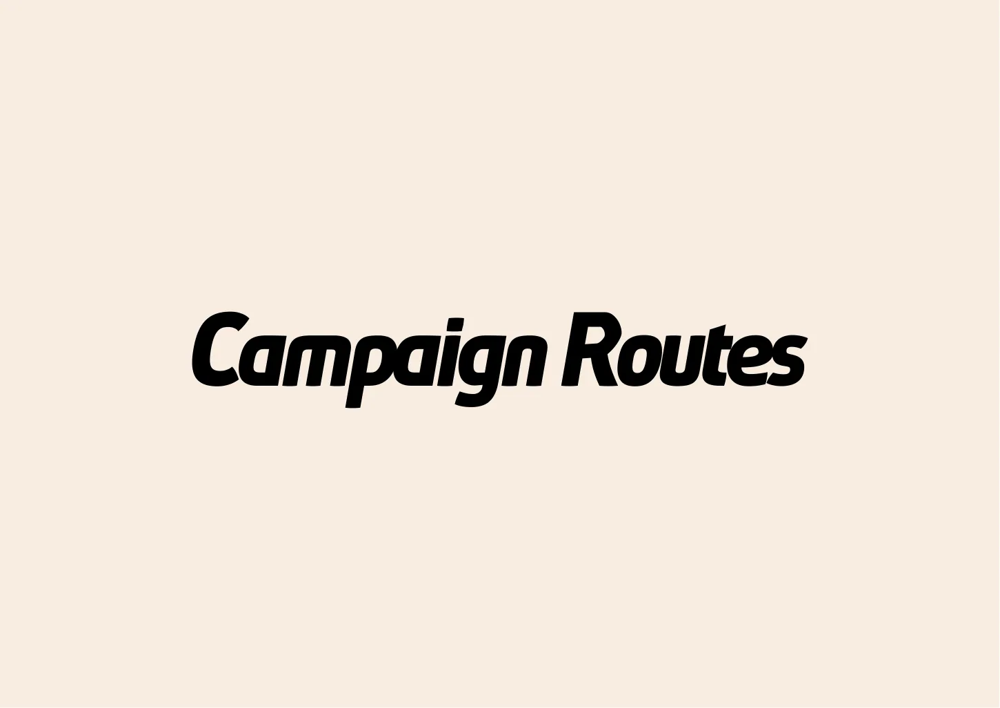 Content route and supporting strategy