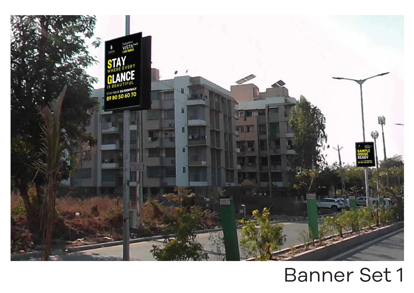 Selected banner layout I