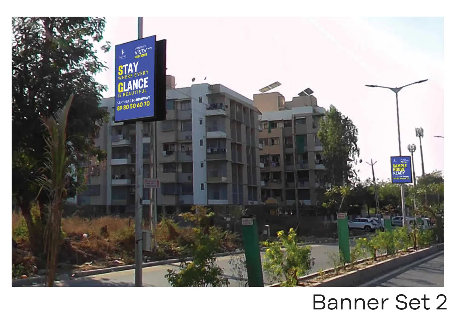 Selected banner layout II