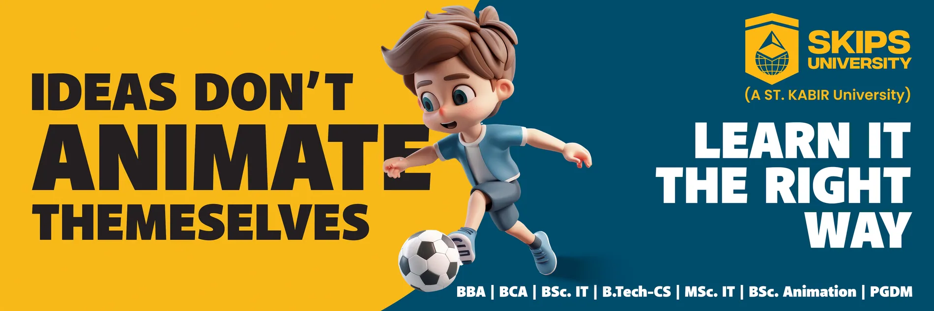 Promotional banner design
